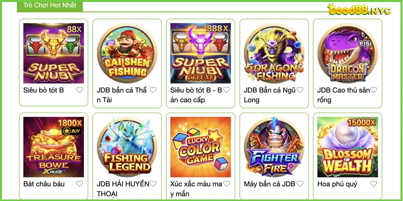 Good88 NYC 🎖️ Good 88 - Đăng nhập nhà cái Good88 skiiid.io 【07/2025】 31 Các trò chơi đặc sắc trong Good88